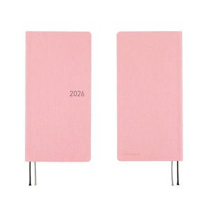 Hobonichi Techo 2026 Weeks: Strawberry Milk Planner Hobonichi 