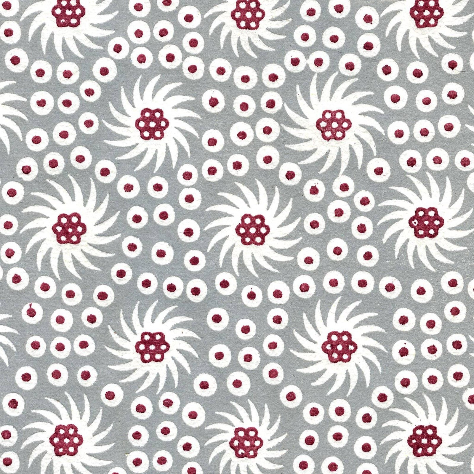 French Pinwheel Block Printed Sheet Block Printed Sheet Papillon Press Mademoiselle 