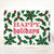 Happy Holidays Letterpress Greeting Card Greeting & Note Cards Papillon Press 