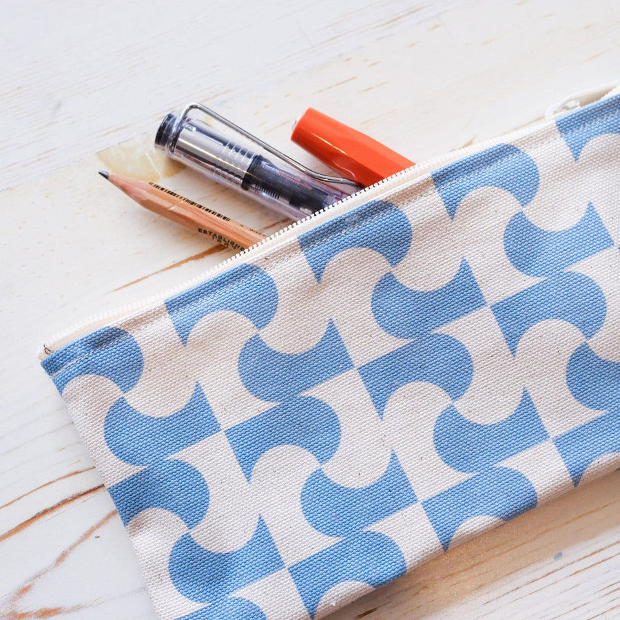 Pencil Case by LCQKS Pen Case Papillon Press Walnut Wood Grain 