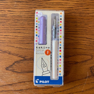 Pilot Kaküno Fountain Pen - Purple Papillon Press 