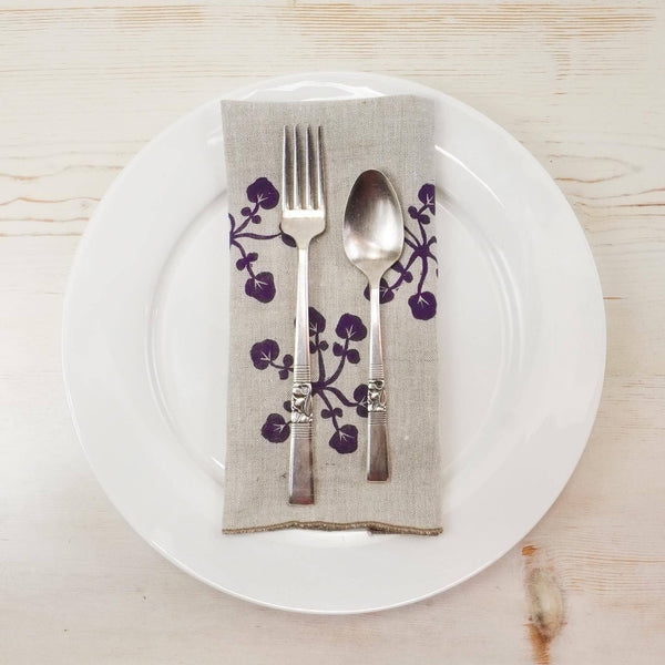 Papillon Seedling Linen Napkins Linen Napkins Papillon Press 