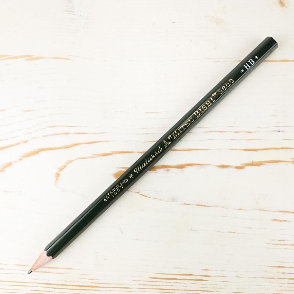 Mitsubishi Writing Pencil 9800 HB - Papillon Press