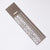 Midori Clip Ruler: Silver Ruler Papillon Press 