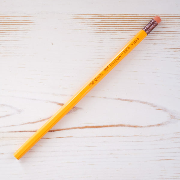 Tombow 2558 Pencil with Eraser - HB - Papillon Press