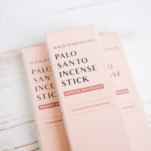 Incense sticks- Palo Santo Incense Papillon Press 