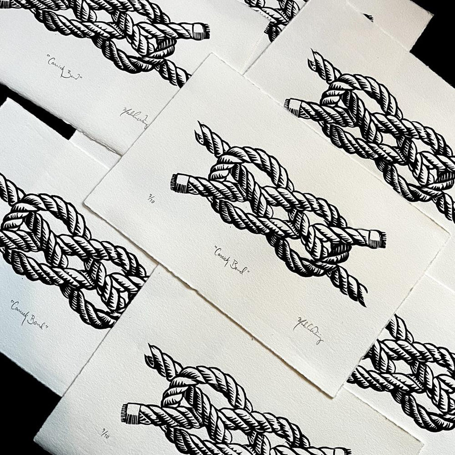 Carrick Bend Print Art Print Papillon Press 