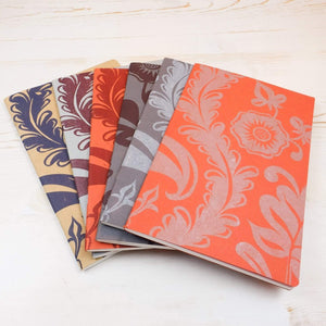 Block Printed Notebooks: Mystery Set of 3 Block Printed Notebook Papillon Press 