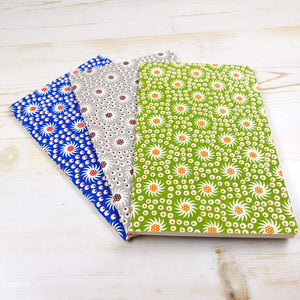 French Pinwheel Notebooks: Set of 3 Block Printed Notebook Papillon Press No Labels Grid 