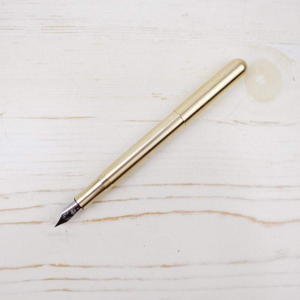 Kaweco Liliput Fountain Pen: Eco Brass - Papillon Press