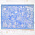 German Blooms Block Print - Silver Art Print Papillon Press Silver & Blue 