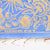 German Blooms Block Print - Gold Art Print Papillon Press Gold & Blue 