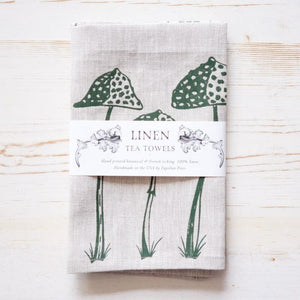 Linen Tea Towel Set Tea Towel Papillon Press 