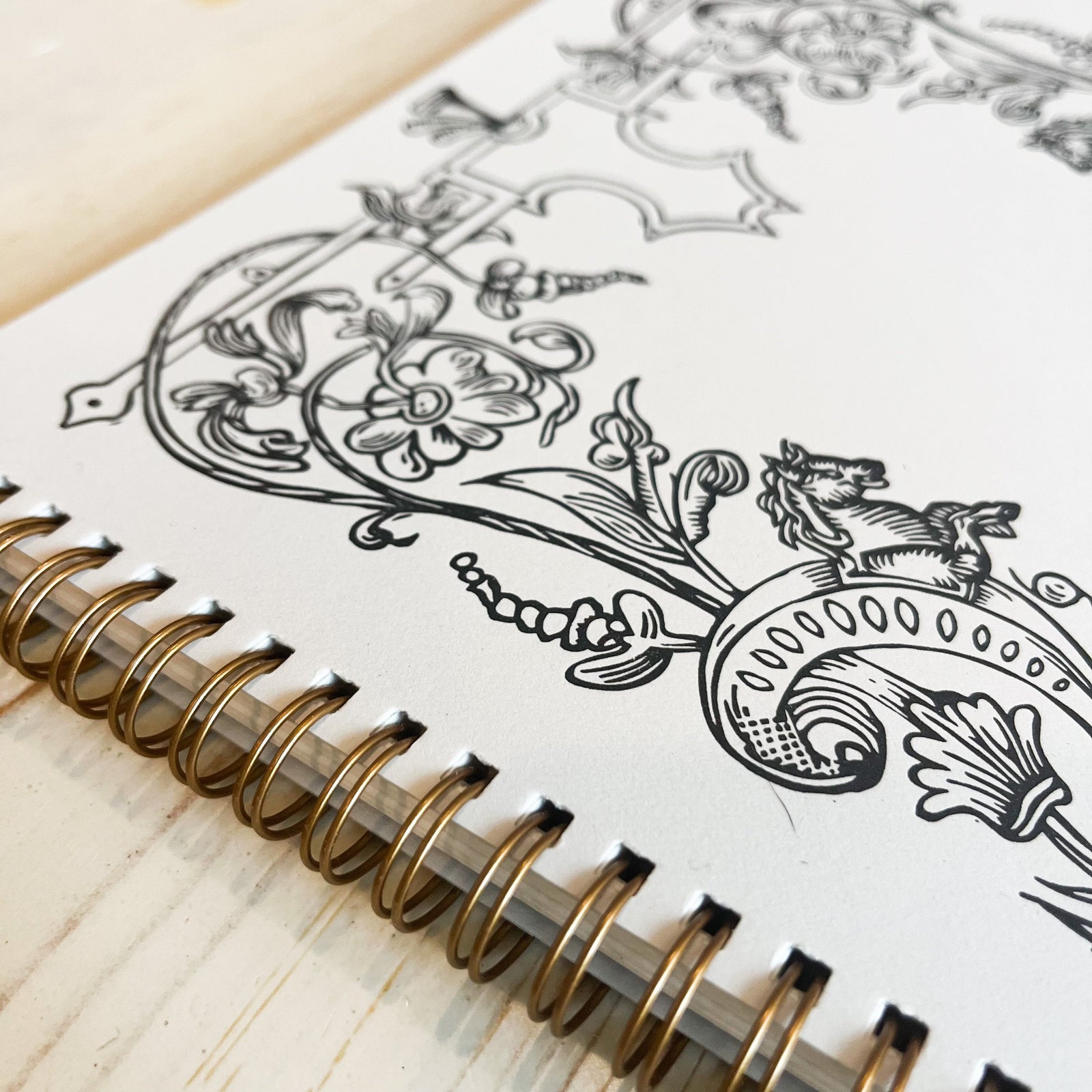 Wire Bound Notebook - Large Wire Bound Notebook Papillon Press 